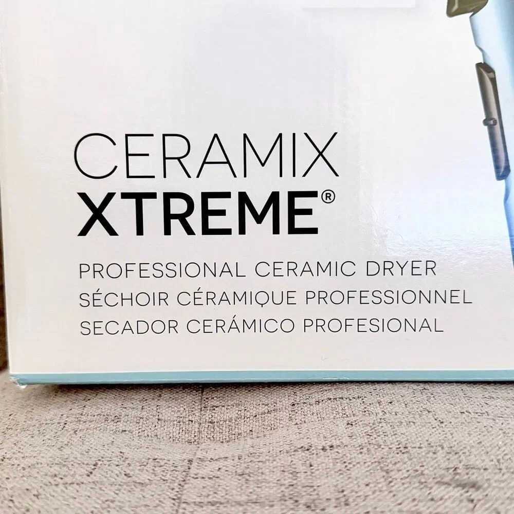 NWT Babyliss PRO Rare!!! Ceramix Xtreme 2000W Porcelain Ceramic Blue Hair Dryer